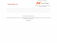 Tablet Screenshot of kibblesngifts.com